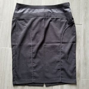 Candies Gray Pencil Skirt Size 13